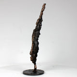 Masque Africain Mardi 42-23- Sculpture metal série de 7 masques semainiers sénégal