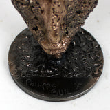 Masque Africain Vendredi 45-23- Sculpture metal série de 7 masques semainiers sénégal