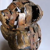 Ours Nandi - Sculpture animalière - Ours en dentelle bronze