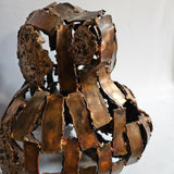 Ours Nandi - Sculpture animalière - Ours en dentelle bronze