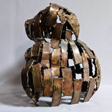 Ours Nandi - Sculpture animalière - Ours en dentelle bronze