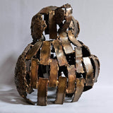 Ours Nandi - Sculpture animalière - Ours en dentelle bronze