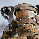 Ours Nandi - Sculpture animalière - Ours en dentelle bronze