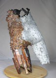 Kouros Vision de Cocagne - Sculpture Fesses en bronze Acier et Aluminium - Buil
