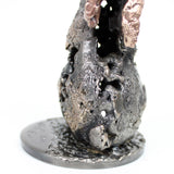 Lapin 16-22 - sculpture animal metal - Lapin bronze et acier