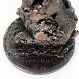 Lapin 16-22 - sculpture animal metal - Lapin bronze et acier