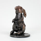 Lapin 16-22 - sculpture animal metal - Lapin bronze et acier