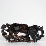 Buffon Martre - sculpture martre en gouttes de Bronze et d'Acier - Buil