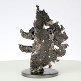 Astrología de signos del zodíaco Libra 21-4 - Acero Bronce - Philippe Buil Sculpture