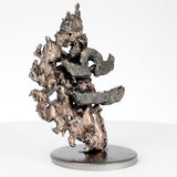 Astrología de signos del zodíaco Libra 21-4 - Acero Bronce - Philippe Buil Sculpture