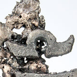 Astrología de signos del zodíaco Libra 21-4 - Acero Bronce - Philippe Buil Sculpture