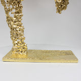 Belisama Etincelante - Sculpture bustier femme dentelle or