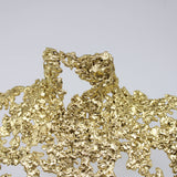 Belisama Etincelante - Sculpture bustier femme dentelle or