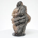 Idole differences 65-21 - Sculpture femme métal dentelle acier, bronze -  Woman metal artwork - lace steel bronze - Buil