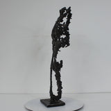Pavarti Barong - Sculpture torse métal homme en dentelle acier - Buil