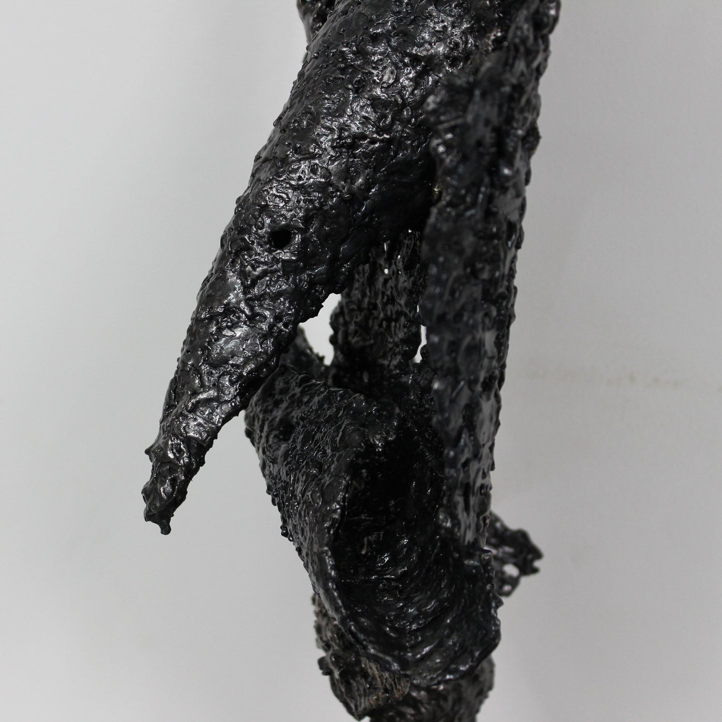 Le blond - Sculpture métal visage bronze acier laiton - Buil