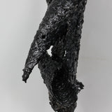 Le blond - Sculpture métal visage bronze acier laiton - Buil