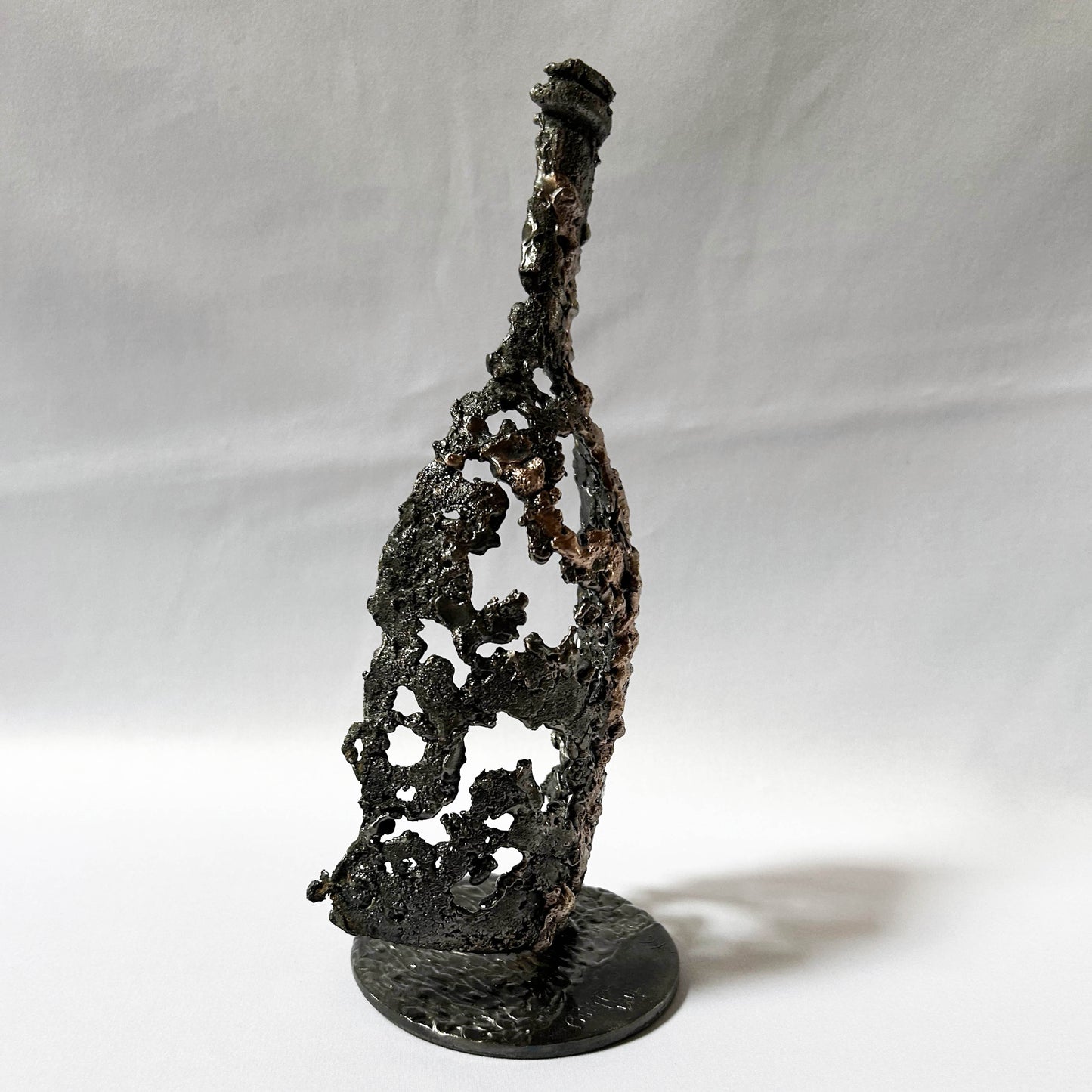 œuvre Philippe Buil bouteille champagne design artistique