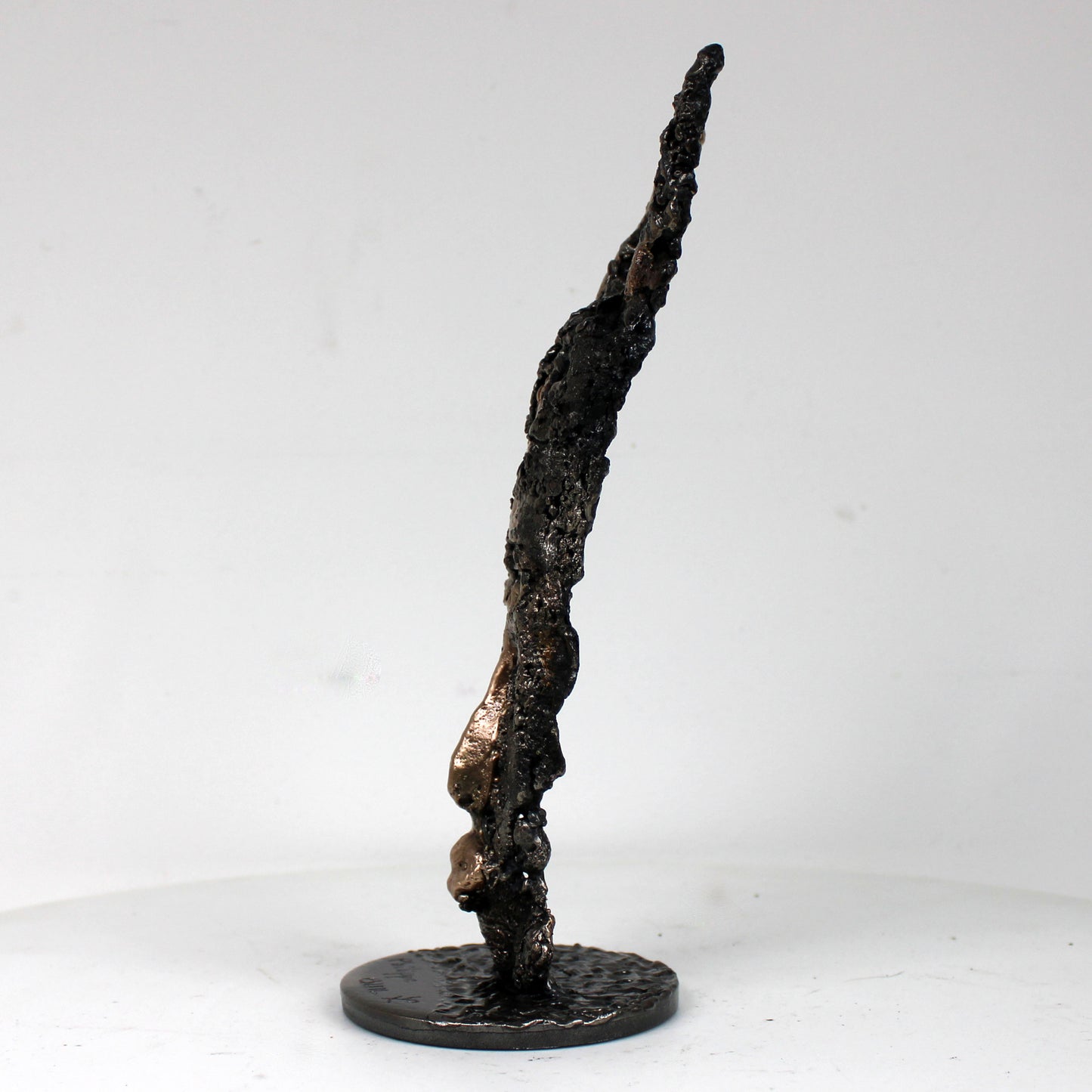 Masque Africain Dimanche 47-23- Sculpture metal série de 7 masques semainiers sénégal