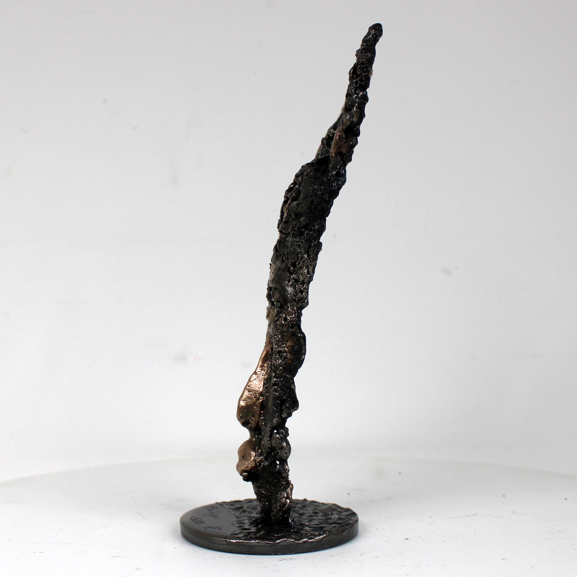 Masque Africain Dimanche 47-23- Sculpture metal série de 7 masques semainiers sénégal