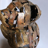 Ours Nandi - Sculpture animalière - Ours en dentelle bronze