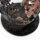 Bouteille Champagne Ruinart 57-23 - Sculpture dentelle métal acier et bronze
