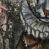 金属桌 - 小丑猫