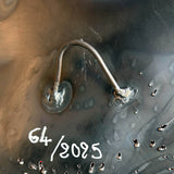 Œuvre murale de Philippe Buil représentant un hibou coloré réalisée en acier, dentelle de bronze et pigments, avec textures métalliques en relief.