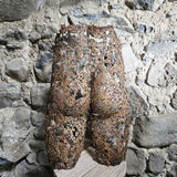 Kouros ô séant - 青铜蕾丝臀部雕塑
