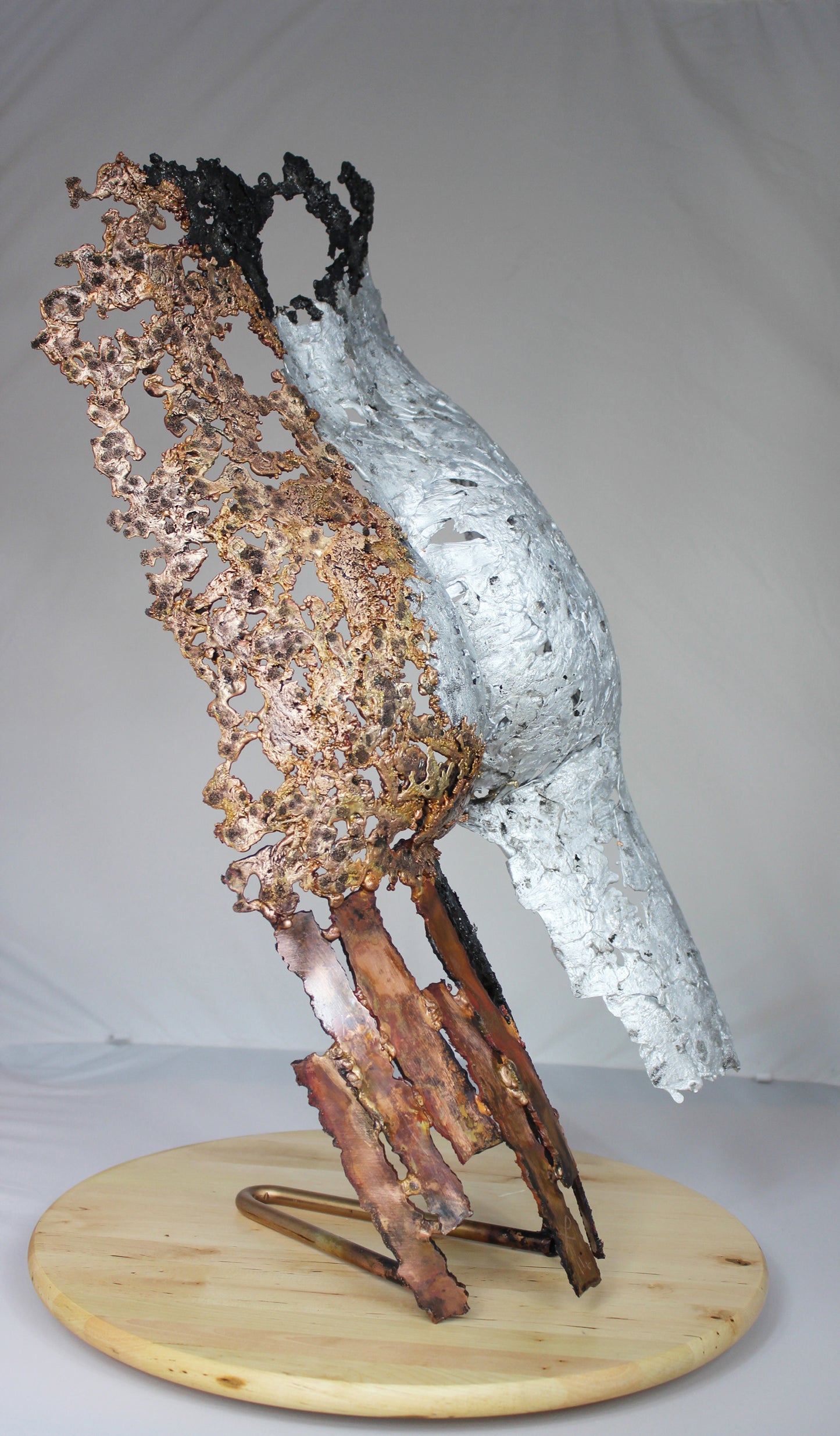 Kouros Vision de Cocagne - Sculpture Fesses en bronze Acier et Aluminium - Buil