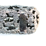 Sac à main 111-22 - Sculpture sac dentelle métal bronze et acier