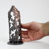 Bombe spray 15-22 - Sculpture spray metal dentelle acier bronze