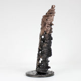 Bombe spray 15-22 - Sculpture spray metal dentelle acier bronze