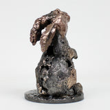 Lapin 16-22 - sculpture animal metal - Lapin bronze et acier