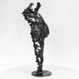 Pavarti seconde vie - Sculpture corps féminin dentelle métal