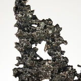 Une larme 52-21 - Sculpture visage métal dentelle bronze acier - Buil