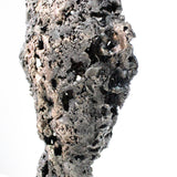 Un Roc - Sculpture tête métal dentelle acier, bronze -  Head metal artwork - lace steel bronze - Buil
