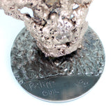 Crane 95-22 - Sculpture tete de mort en dentelle de bronze