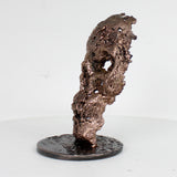 Crane 95-22 - Sculpture tete de mort en dentelle de bronze