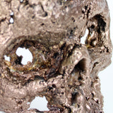 Crane 95-22 - Sculpture tete de mort en dentelle de bronze