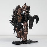 Belier 19 A3 - Signe du zodiaque astrologie - Sculpture dentelle metal bronze acier
