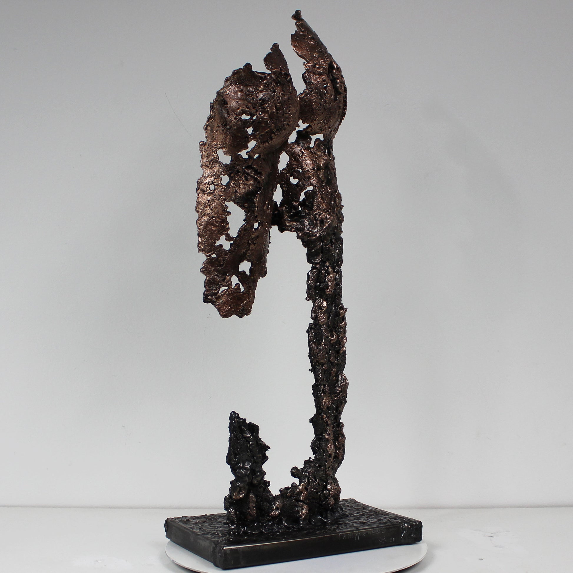 Pavarti Gé - Fessier métal acier bronze -Buil