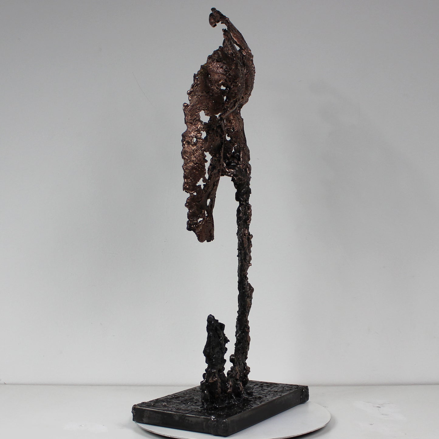 Pavarti Gé - Fessier métal acier bronze -Buil