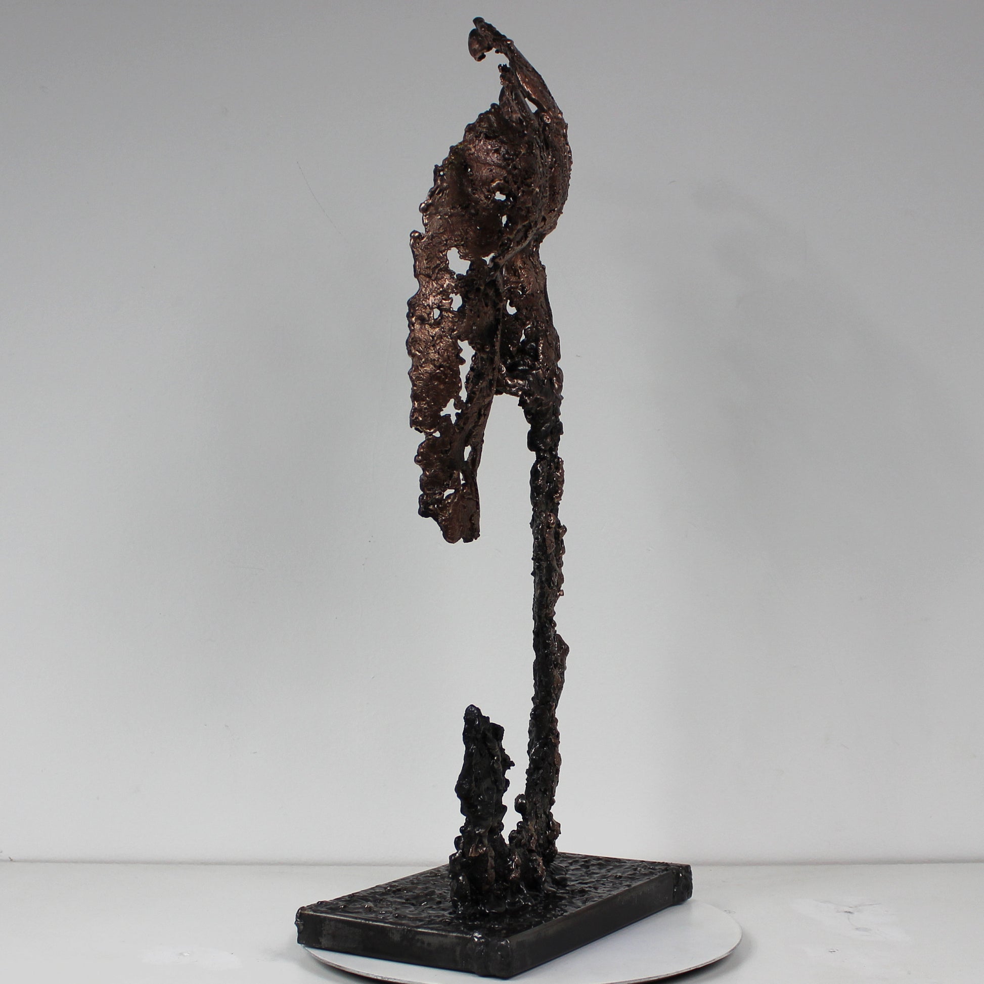 Pavarti Gé - Fessier métal acier bronze -Buil