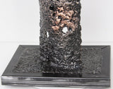 Wodan - Sculpture métal abstraite acier bronze laiton - Buil
