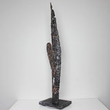 Wodan - Sculpture métal abstraite acier bronze laiton - Buil