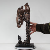 Pavarti Gé - Fessier métal acier bronze -Buil