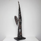 Wodan - Sculpture métal abstraite acier bronze laiton - Buil